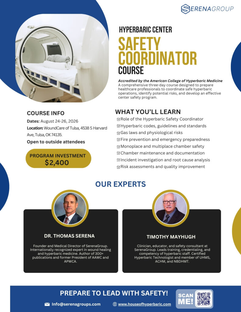 Hyperbaric Center Safety Coordinator