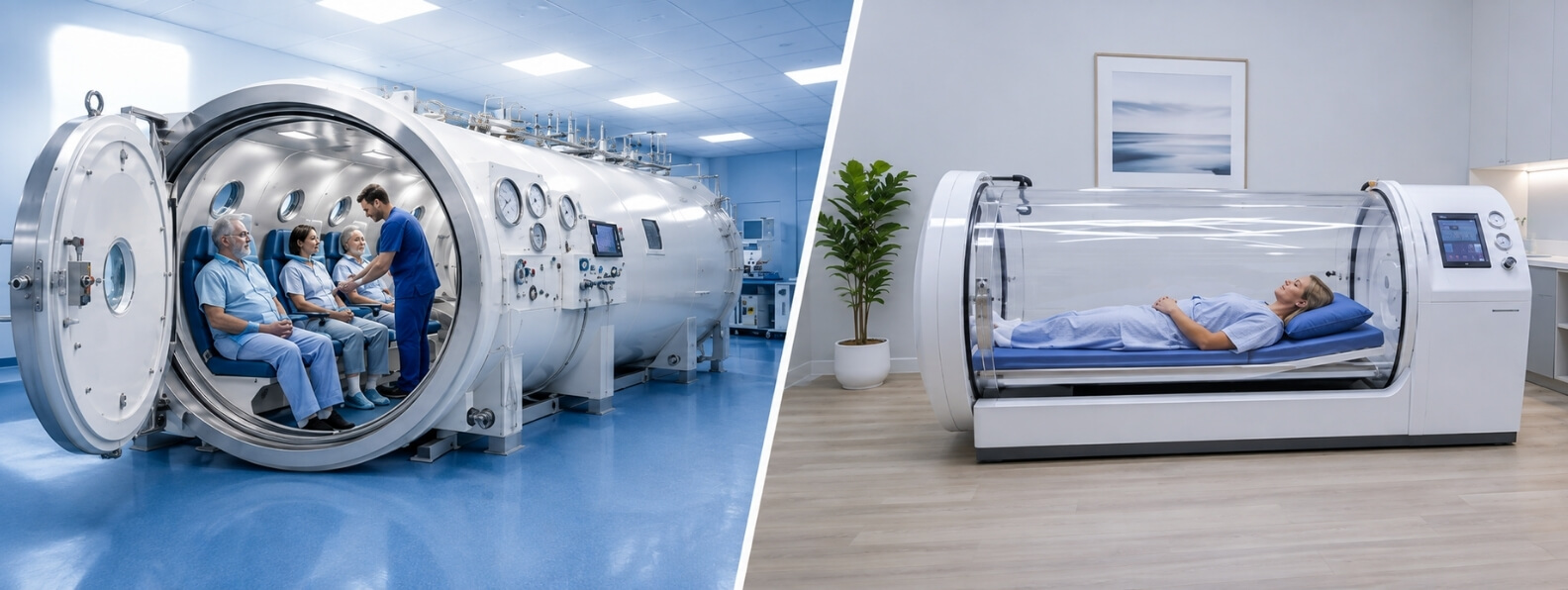 Monoplace vs Multiplace Hyperbaric Chambers